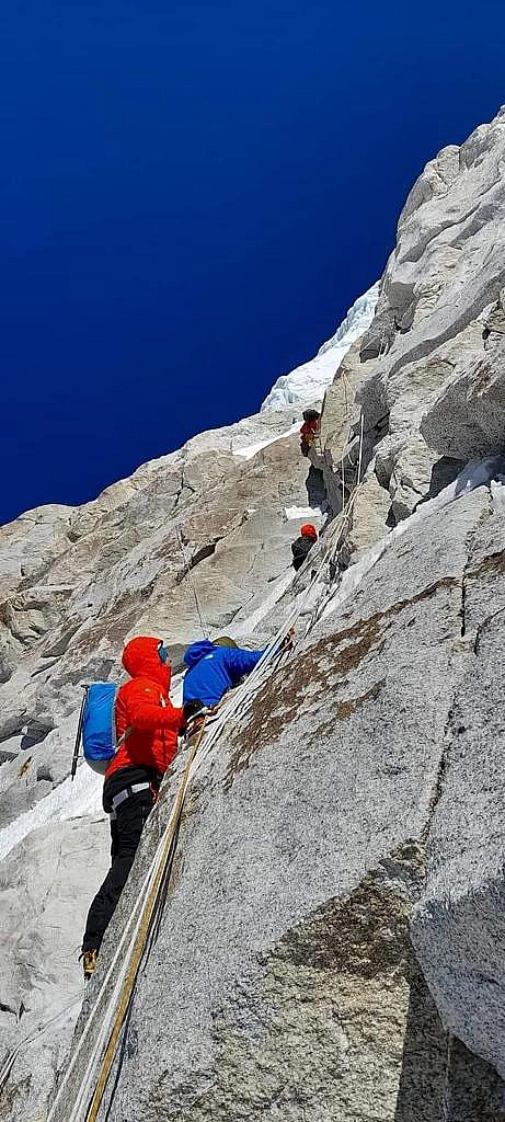 Summit day on Kyajo Ri, October 2022